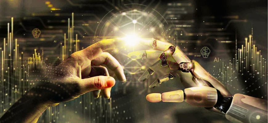 العلاقة المستقبلية بين الذكاء البشري والذكاء الاصطناعي