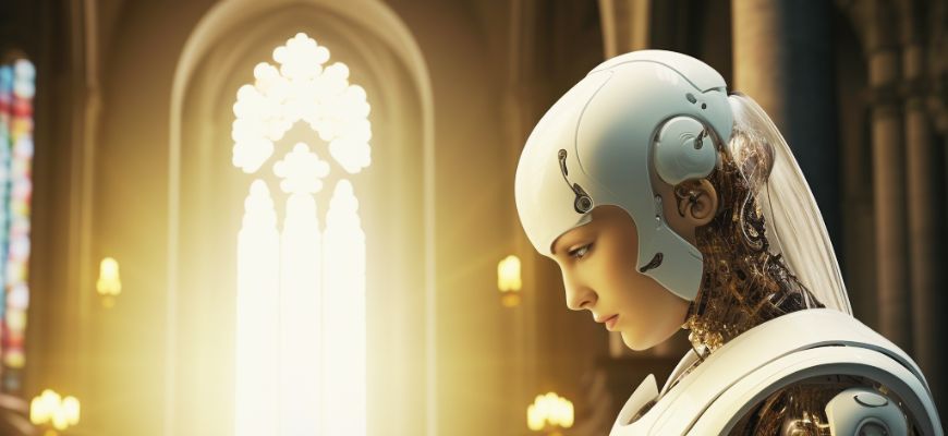 لنُصلِّ أيها الروبوت! هل يُمكن للروبوتات، وهل يجدُر بها، أنْ تؤدي وظائف دينيَّة؟ دراسة أخلاقيَّة حول الروبوتات الدينيَّة 