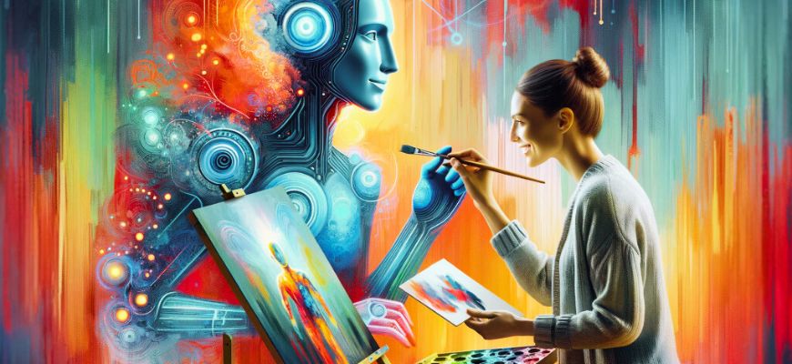 نحو مستقبل متناغم: الفن والذكاء الاصطناعي الإبداعي  Towards a Symbiotic Future: Art and Creative AI 